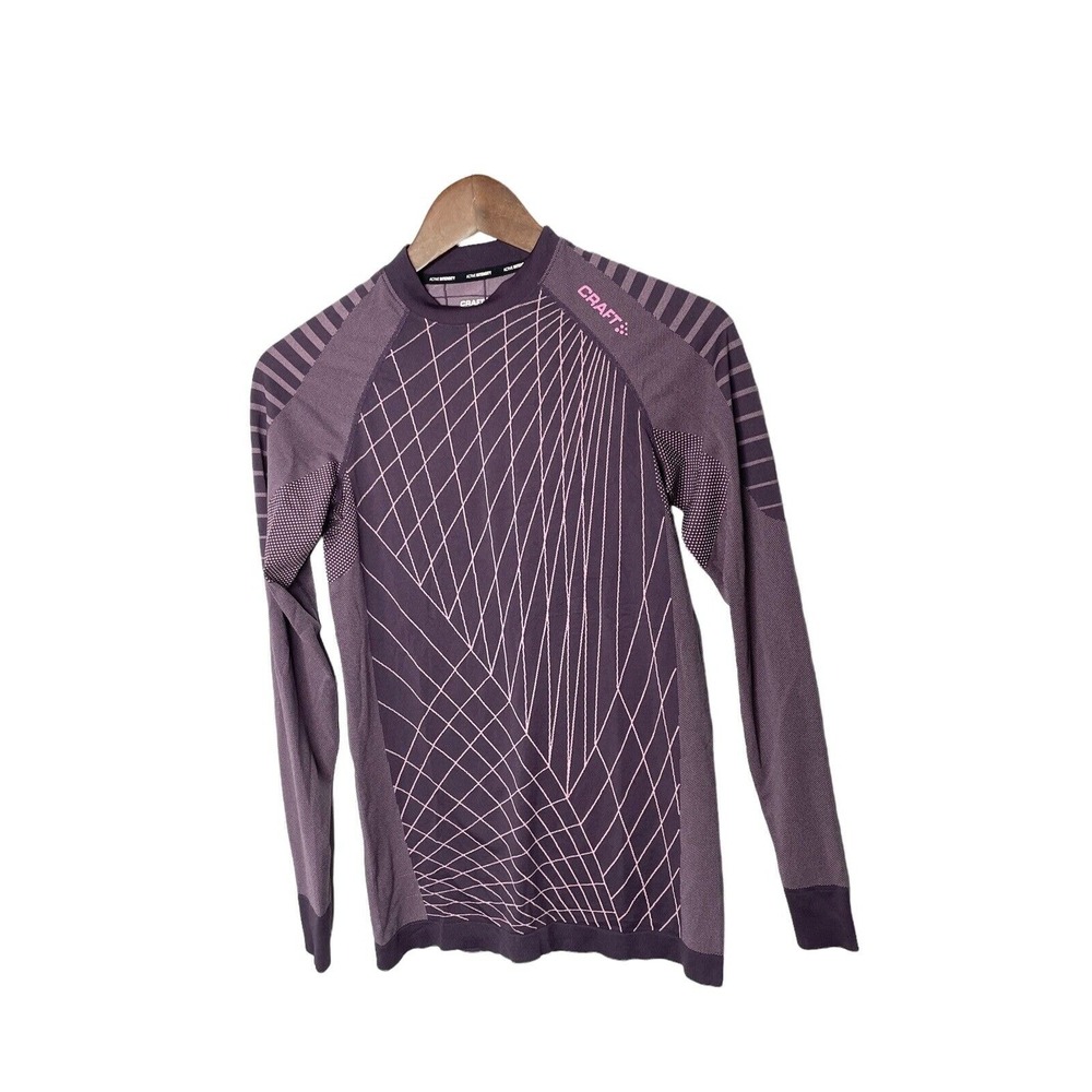 Craft‎ Women's Active Intensity Long Sleeve Crew Neck Top M purple